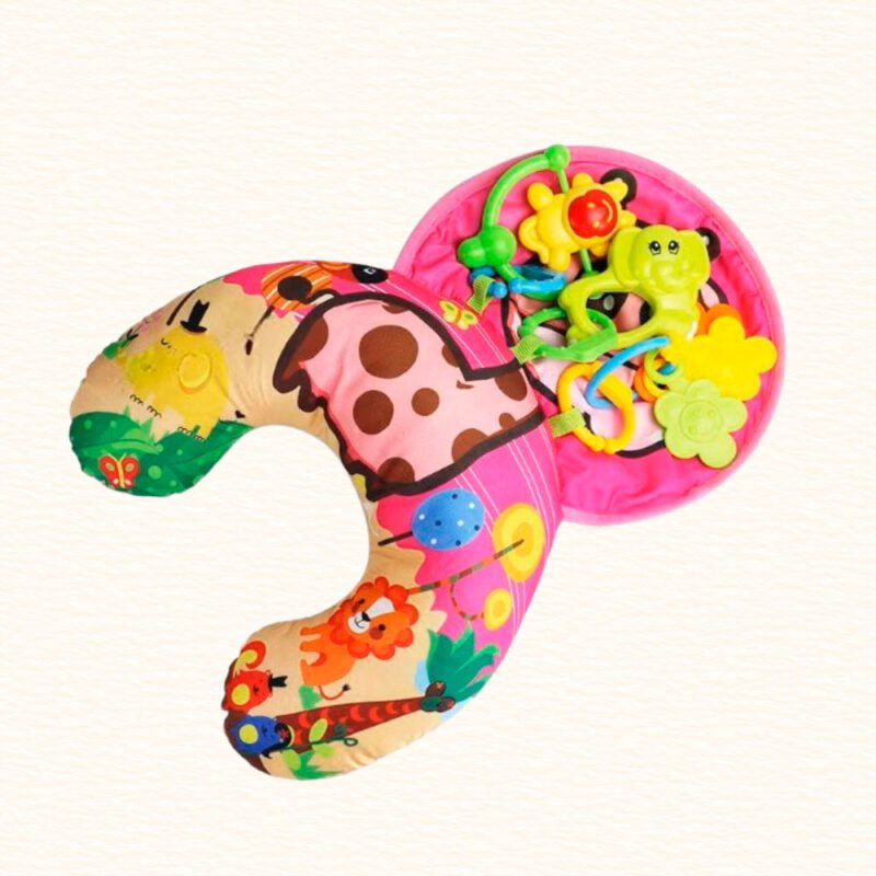 Cojín multifuncional sensorial rosada