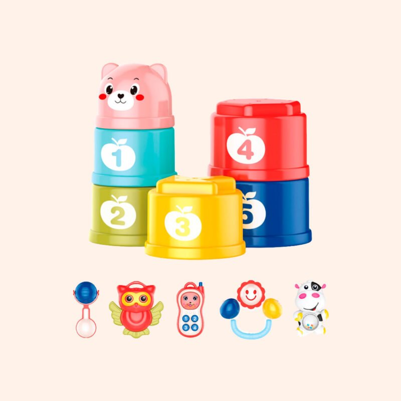 Pack sonajas y apilable